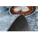 ANDRE 33300 covor lavabil Cafea bucatarie, anti-alunecare - gri / maro