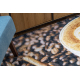 ANDRE 33210 washing carpet Coffee, kitchen, anti-slip - brown