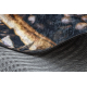 ANDRE 33210 washing carpet Coffee, kitchen, anti-slip - brown