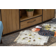 ANDRE 29040 washing carpet Spices, kitchen, anti-slip - brown / beige