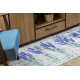 Alfombra lavable ANDRE 2716 Lavanda antideslizante - gris / violeta