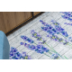 ANDRE 2716 Waschteppich Lavendel Anti-Rutsch - grau / violett