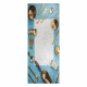 Tappeto lavabile ANDRE 33220 Cucchiai, per la cucina, antiscivolo - blu / oro 