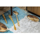ANDRE 33220 washing carpet Spoons, kitchen, anti-slip - blue / gold