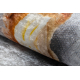 ANDRE 33570 covor lavabil Cupcake-uri, bucatarie, anti-alunecare - argint / bej