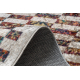 Alfombra lavable ANDRE 43780 Geométrico antideslizante - beige / terracota