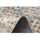 ANDRE 53010 washing carpet lisbon tiles, kitchen, anti-slip - beige / blue