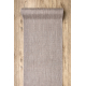 Le tapis de couloir SIZAL SION Mélange tissé à plat beige