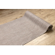 Le tapis de couloir SIZAL SION Mélange tissé à plat beige