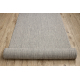 Alfombra de pasillo sisal SION Mezcla Tejido plano gris