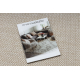 Bėgikas sizalio virvelės, SION Melangas plokščias audimas kremas