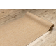 Le tapis de couloir SIZAL SION Mélange tissé à plat naturel