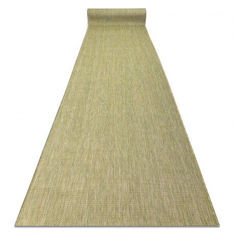 Runner SISAL SION Melange Flat woven green 150cm