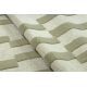 FLUX 461.109.SA400 ullteppe OSTA - Geometrisk, strukturell, loft beige / grønn