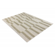 FLUX 461.109.SA401 tappeto in lana OSTA - Geometrico, strutturale, loft grigio / verde