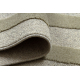 FLUX 461.109.SA401 вълнен килим OSTA - Геометричен, структурен, лофт сив / зелен