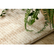 FLUX 461.137.SA110 wool carpet OSTA - Abstraction, structural, loft cream / beige