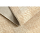 FLUX 461.137.SA110 Alfombra de lana OSTA - Abstracción, estructural, loft crema / beige