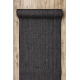 Runner SISAL SION Melange Flat woven black 100cm