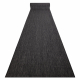 Runner SISAL SION Melange Flat woven black 120cm
