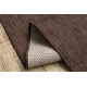 Runner SISAL SION Melange Flat woven brown 100cm
