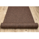 Runner SISAL SION Melange Flat woven brown 150cm