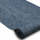 Runner SISAL SION Melange Flat woven navy, dark blue 80cm
