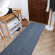 Runner SISAL SION Melange Flat woven navy, dark blue 80cm