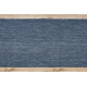 Runner SISAL SION Melange Flat woven navy, dark blue 100cm