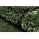 Bathroom rug SUPREME circle WAVES, non-slip, soft - green