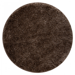 Badteppich SYNERGY Kreis, Glamour, rutschfest, weich – lurex beige