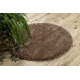 Килимок для ванної SYNERGY коло, glamour, протиковзкий, м'який - люрекс бежевий