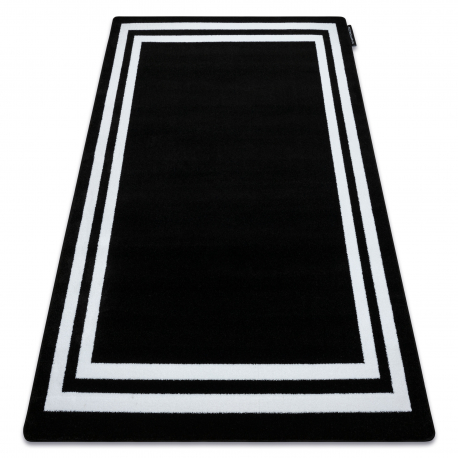 Tapis HAMPTON Cadre noir - PRODUIT DE DEUXIÈME QUALITÉ