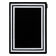 Carpet HAMPTON Frame black - SECOND-RATE PRODUCT