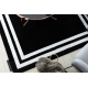 Tapis HAMPTON Cadre noir - PRODUIT DE DEUXIÈME QUALITÉ