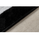 Tapis HAMPTON Cadre noir - PRODUIT DE DEUXIÈME QUALITÉ