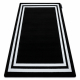 Vaip HAMPTON Raam must - TEISE KLASSI TOODE