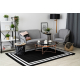 Vaip HAMPTON Raam must - TEISE KLASSI TOODE