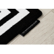 Vaip HAMPTON Raam must - TEISE KLASSI TOODE
