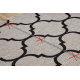 Χαλί SISAL FLOORLUX 20608 Μαροκινό πέργκολα ασημένιο / μαύρο - ΠΡΟΪΟΝ ΔΕΥΤΕΡΗΣ ΚΑΤΗΓΟΡΙΑΣ