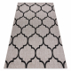 CARPET SIZAL FLOORLUX 20608 Moroccan trellis silver / black - SECOND-RATE PRODUCT