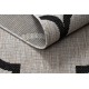 Χαλί SISAL FLOORLUX 20608 Μαροκινό πέργκολα ασημένιο / μαύρο - ΠΡΟΪΟΝ ΔΕΥΤΕΡΗΣ ΚΑΤΗΓΟΡΙΑΣ