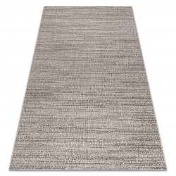 Килим шнуровий SIZAL FLOORLUX 20389 срібло / чорний меланж - ДРУГОСОРТНИЙ ПРОДУКТ
