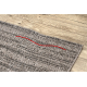 TAPIS EN CORDE SIZAL FLOORLUX 20389 argentin / noir MÉLANGE - PRODOTTO DI SECONDO GRADO