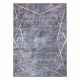 MIRO 51233.809 washing carpet Geometric anti-slip - grey - SECOND-RATE PRODUCT