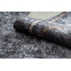 MIRO 51233.809 washing carpet Geometric anti-slip - grey - SECOND-RATE PRODUCT