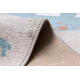 Carpet FUN Dino for children, dinosaurs beige - SECOND-RATE PRODUCT