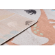 Carpet FUN Dino for children, dinosaurs beige - SECOND-RATE PRODUCT