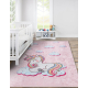 JUNIOR 51855.804 washing carpet Unicorn for children anti-slip - pink - SECOND-RATE PRODUCT