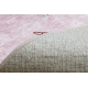 JUNIOR 51855.804 washing carpet Unicorn for children anti-slip - pink - SECOND-RATE PRODUCT